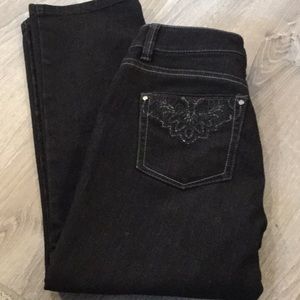 Black Jeans…Crop Leg…👍👍